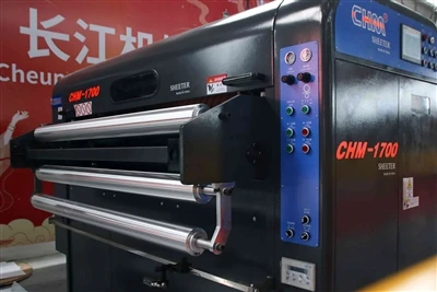 Stroj na rotační Sheeter papíru CHM-automatický systém webového průvodce